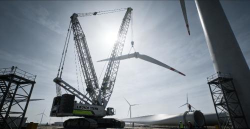 中联重科发布216米风电动臂塔机 全球最高风电塔机新品上市,--第1张 中联重科发布216米风电动臂塔机 全球最高风电塔机新品上市,--第1张