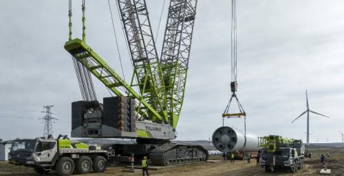 中联重科发布216米风电动臂塔机 全球最高风电塔机新品上市,--第4张 中联重科发布216米风电动臂塔机 全球最高风电塔机新品上市,--第4张